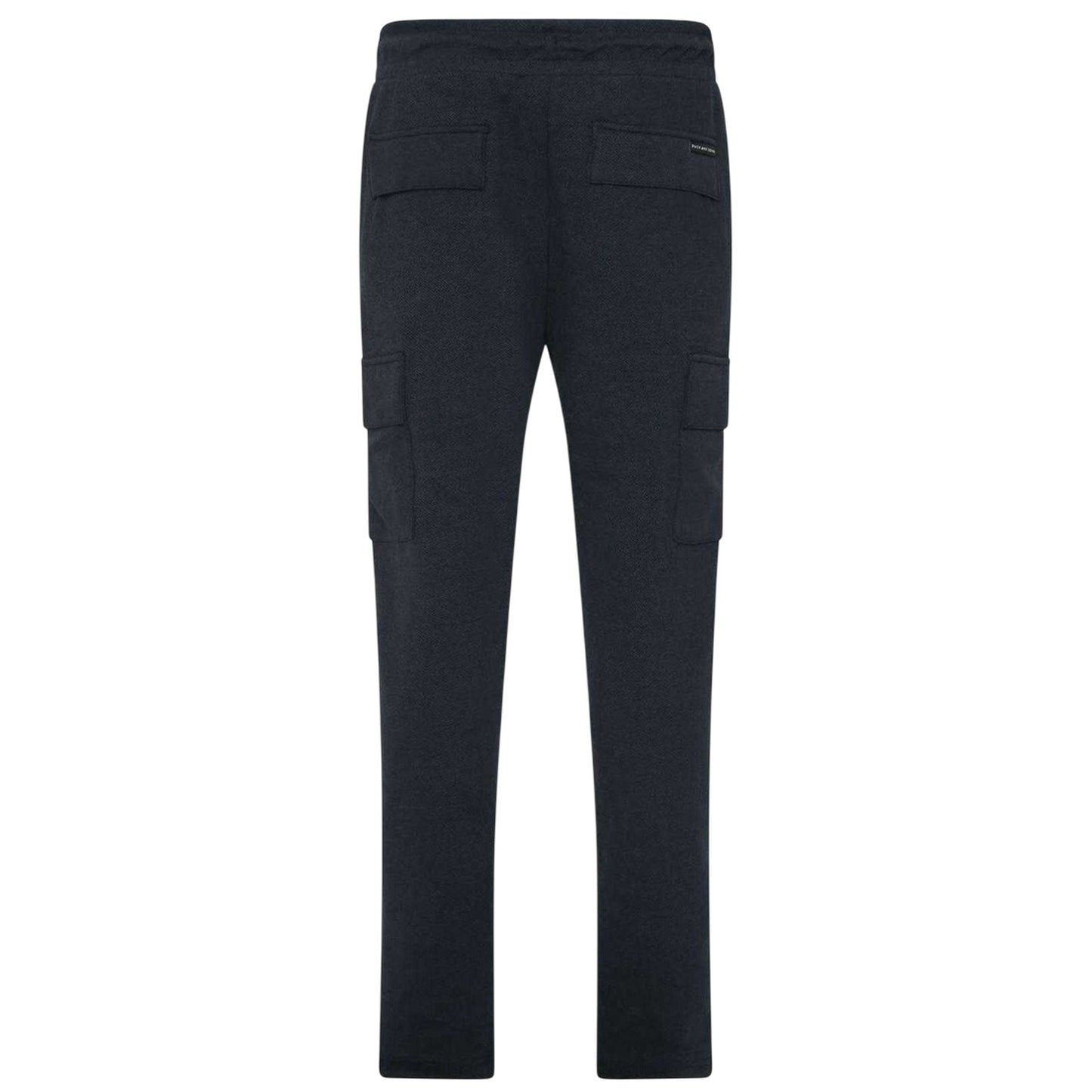 Navy - Back - Duck and Cover Mens Optimus Combat Straight Leg Joggers
