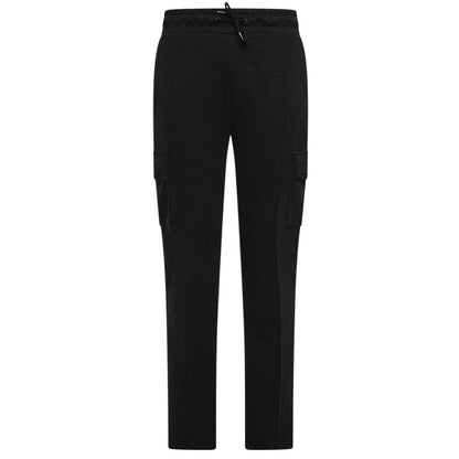 Black - Front - Duck and Cover Mens Optimus Combat Straight Leg Joggers