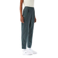 Blue - Lifestyle - Lacoste Womens-Ladies Stretch Checked 7-8 Golf Jogging Bottoms
