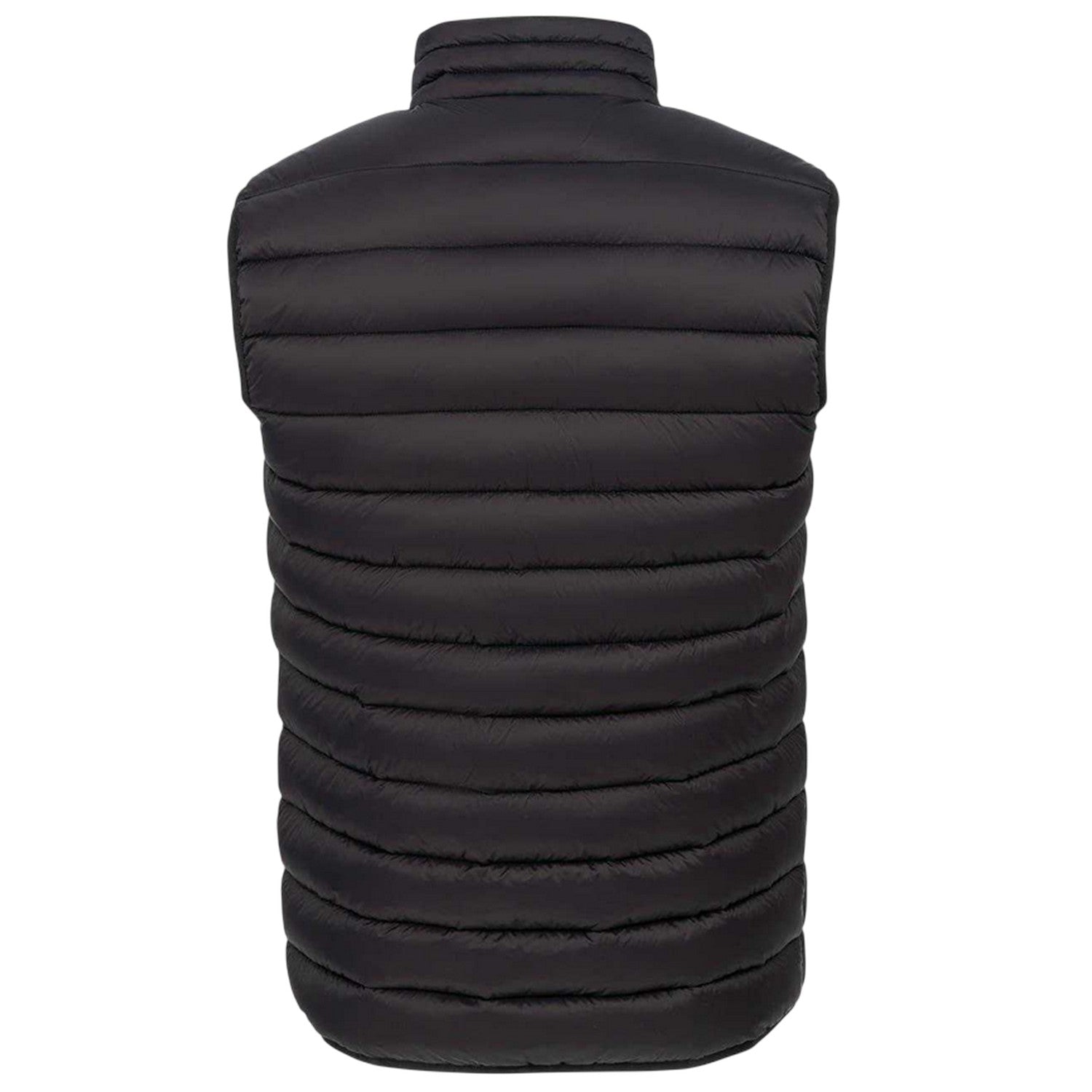 Black - Back - SoulCal Mens Micro Quilted Gilet