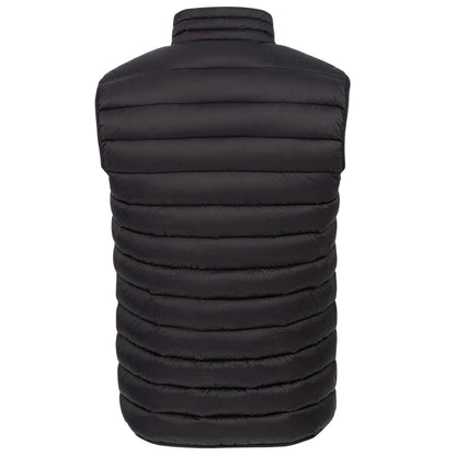 Black - Back - SoulCal Mens Micro Quilted Gilet