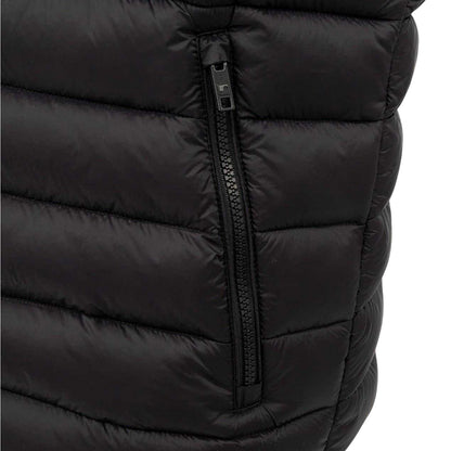Black - Lifestyle - SoulCal Mens Micro Quilted Gilet
