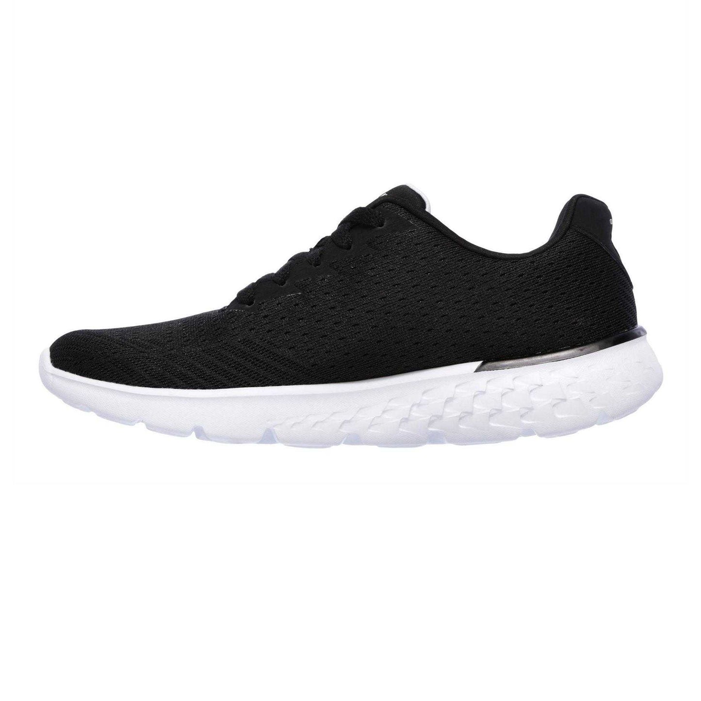 Black-White - Back - Skechers Womens-Ladies Gorun400 Running Trainers