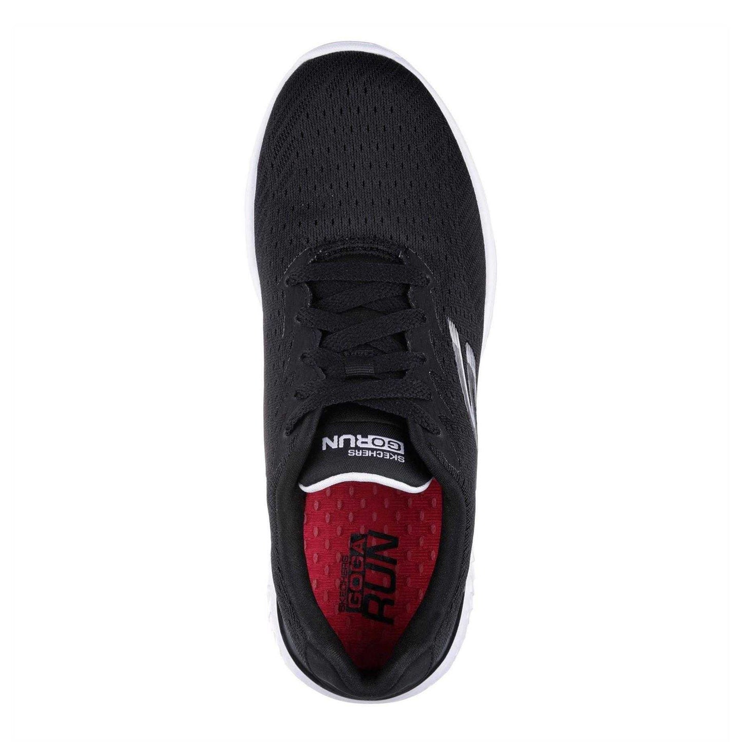 Black-White - Side - Skechers Womens-Ladies Gorun400 Running Trainers