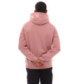 Pink - Side - Gant Mens Shield Logo Hoodie