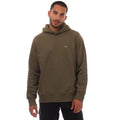 Green - Front - Gant Mens Shield Logo Hoodie