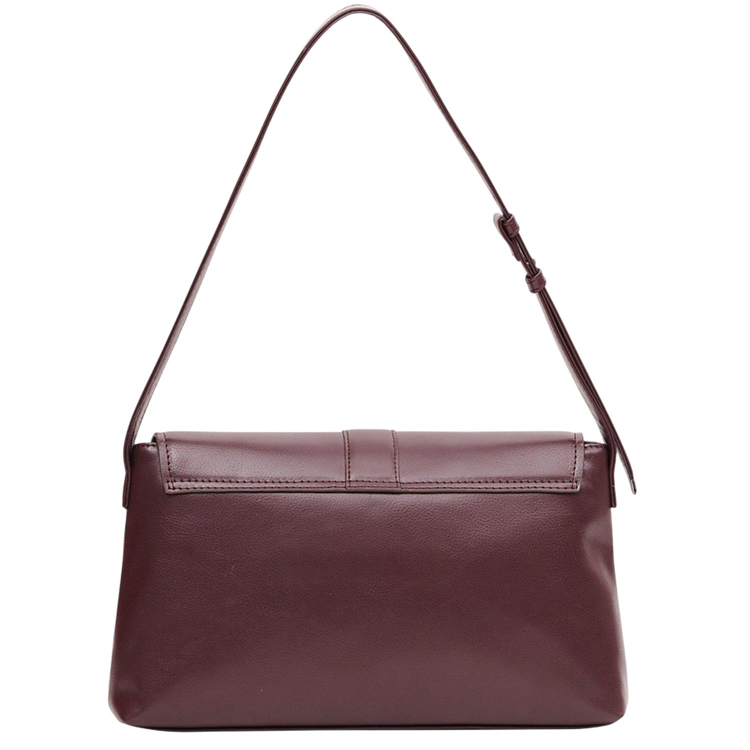 Bordeaux - Back - Firetrap Buckle Shoulder Bag
