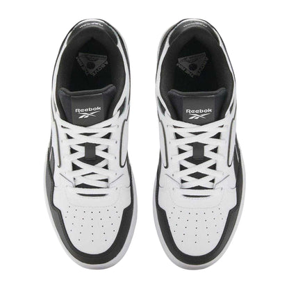 White-Black - Side - Reebok Womens-Ladies Chill Leather Trainers