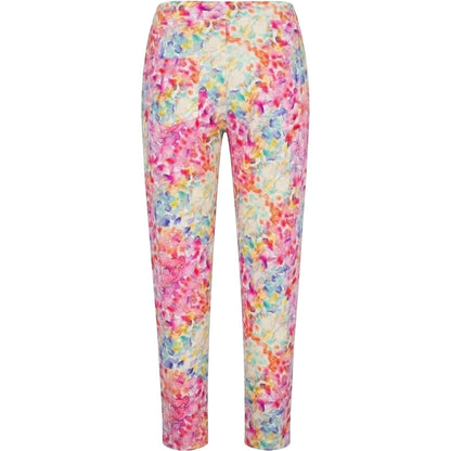 Multicoloured - Back - PJ Salvage Womens-Ladies Watercolour Jogging Bottoms