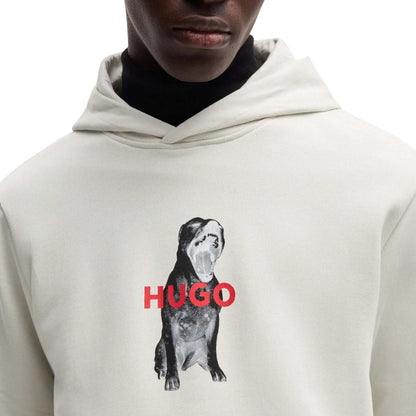 Natural - Side - Hugo Mens Dartchon Hoodie