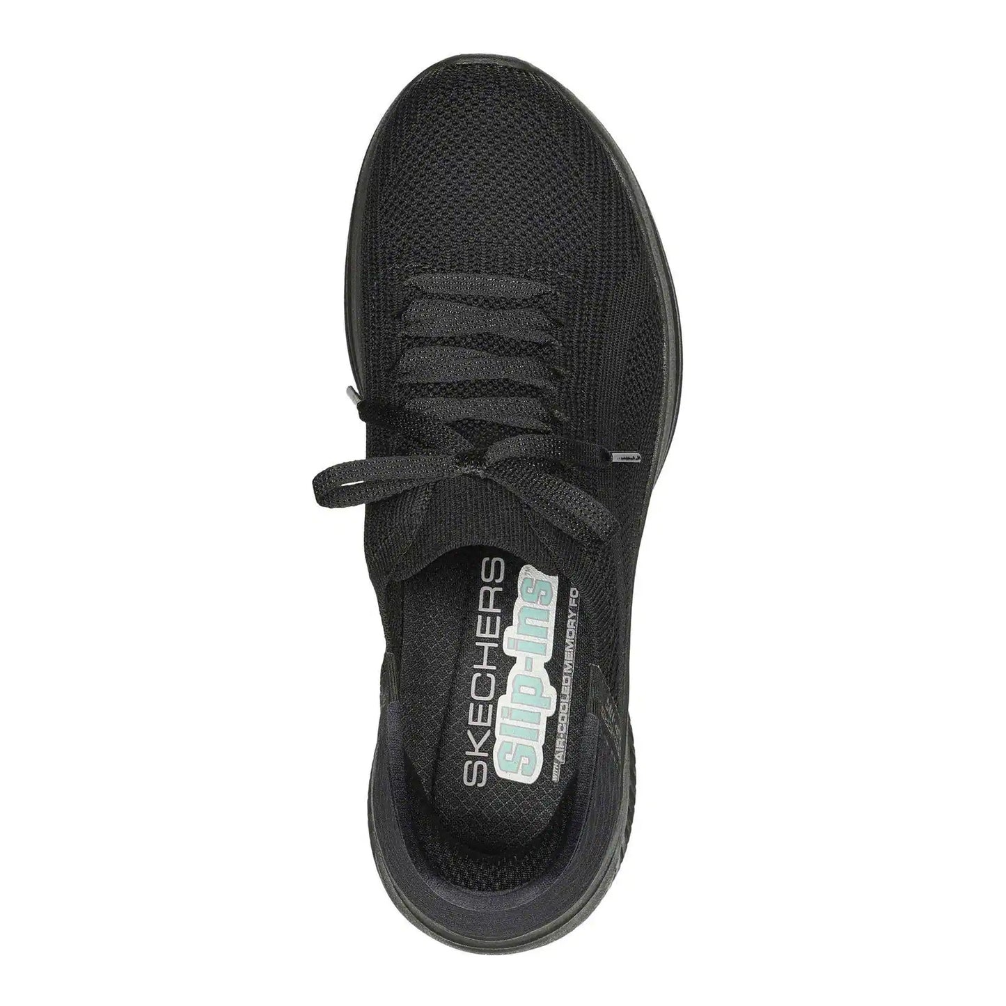 Black - Side - Skechers Womens-Ladies Ultra Flex 3.0 Arch Fit Shoes