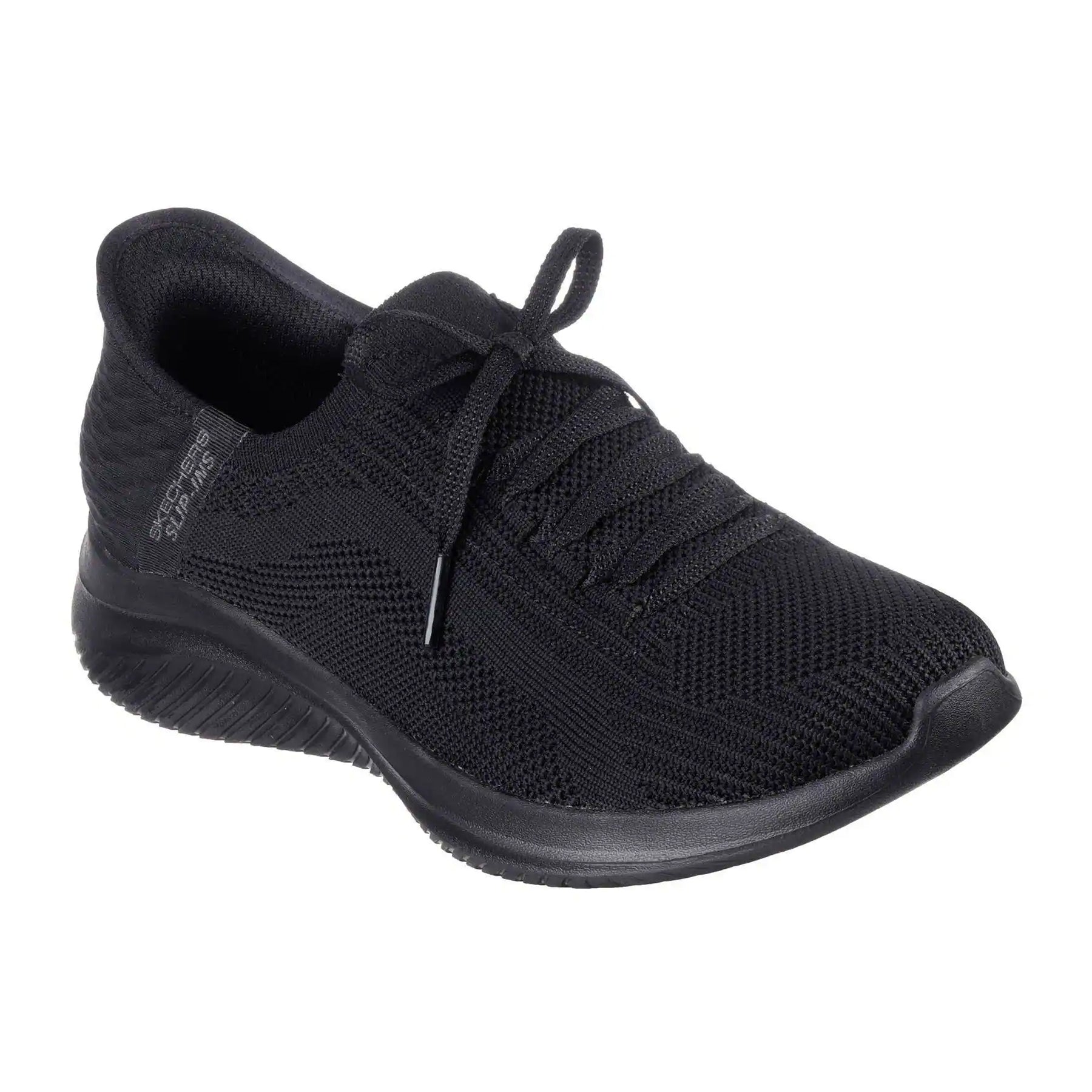 Black - Pack Shot - Skechers Womens-Ladies Ultra Flex 3.0 Arch Fit Shoes
