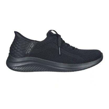 Black - Front - Skechers Womens-Ladies Ultra Flex 3.0 Arch Fit Shoes