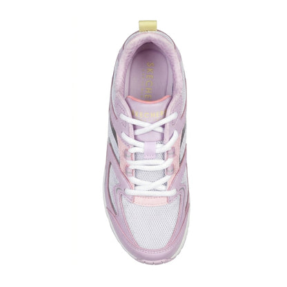 Lavender-Pink - Side - Skechers Girls Uno Classic Trainers