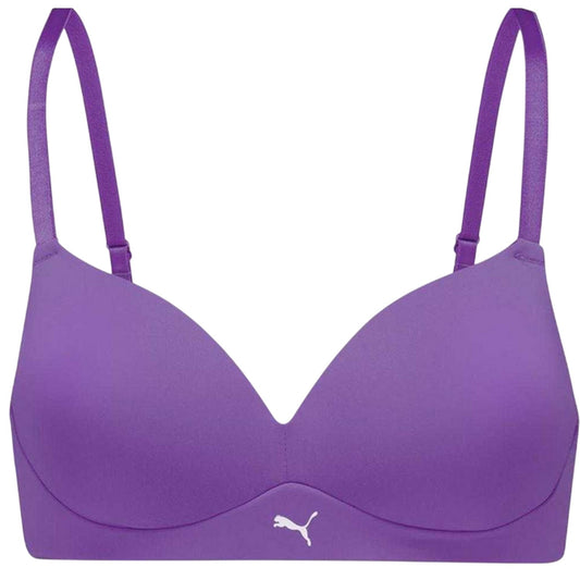 Astral Purple - Front - Puma Womens-Ladies Lined Soft Bralette