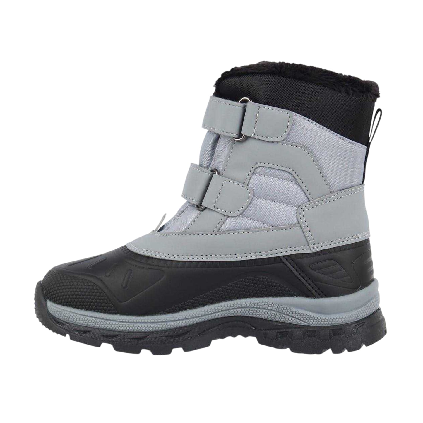 Grey - Back - Nevica Childrens-Kids Snow Boots