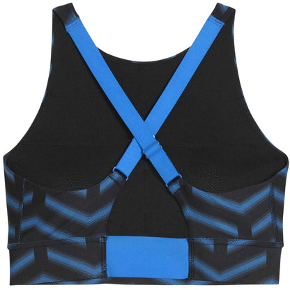Black-Blue - Back - Puma Womens-Ladies Individualblaze Eversculpt Sports Bra