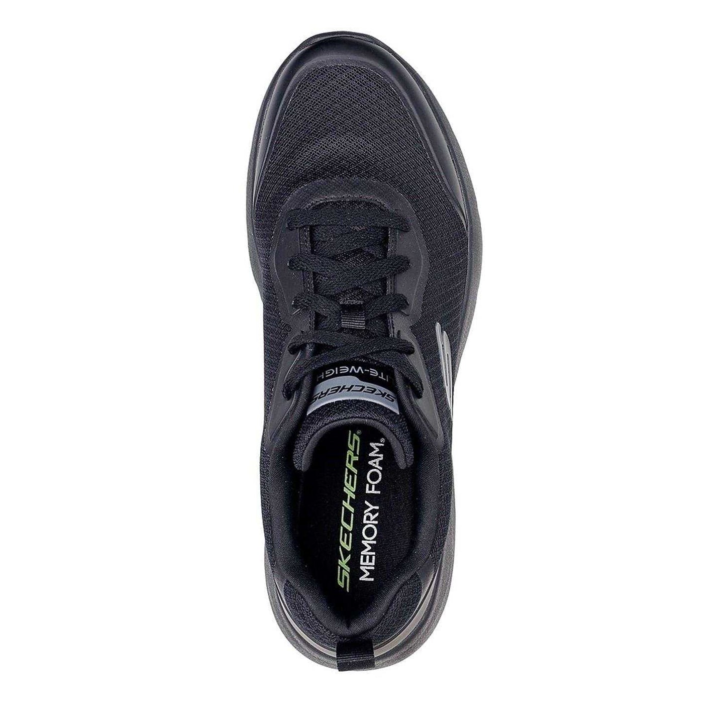 Black - Side - Skechers Mens Dynamight 2.0 Full Pace Trainers