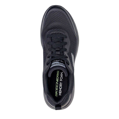 Black - Side - Skechers Mens Dynamight 2.0 Full Pace Trainers