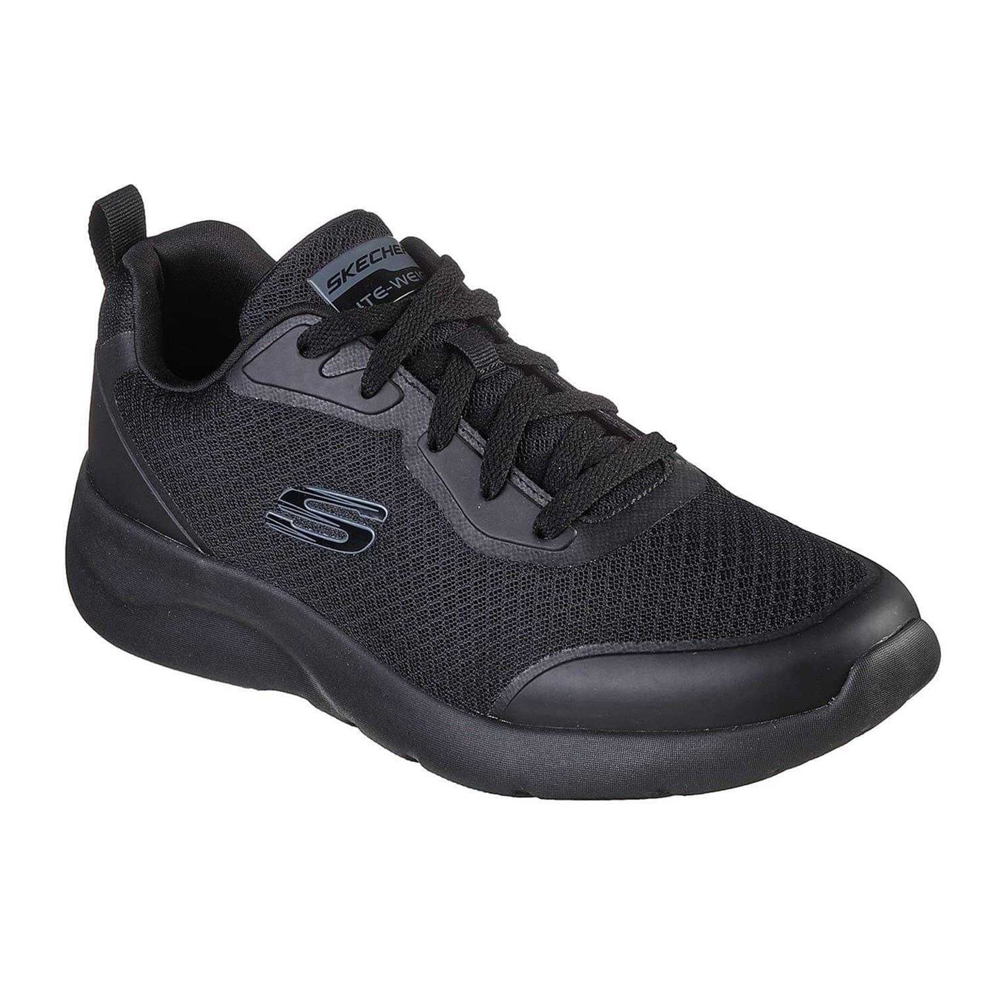 Black - Pack Shot - Skechers Mens Dynamight 2.0 Full Pace Trainers