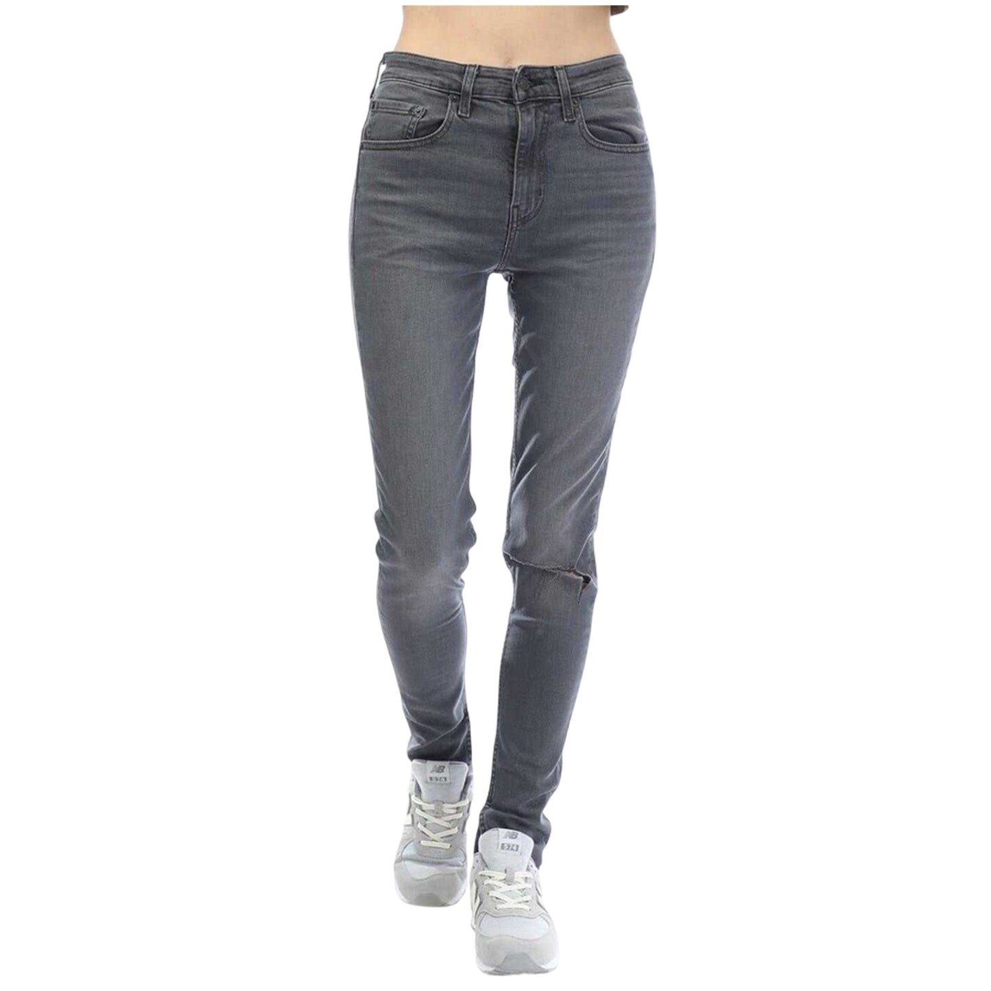 Live Up To My Name - Pack Shot - Levis Womens-Ladies 721 Split Hem Skinny Jeans