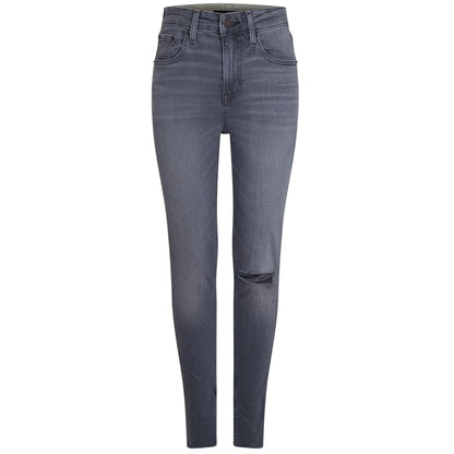 Live Up To My Name - Front - Levis Womens-Ladies 721 Split Hem Skinny Jeans