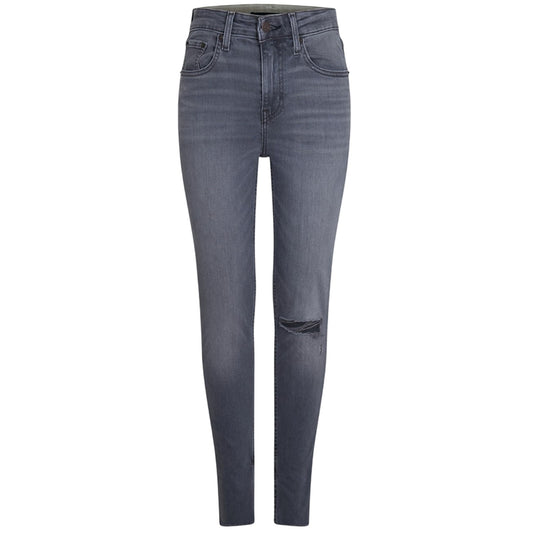 Live Up To My Name - Front - Levis Womens-Ladies 721 Split Hem Skinny Jeans