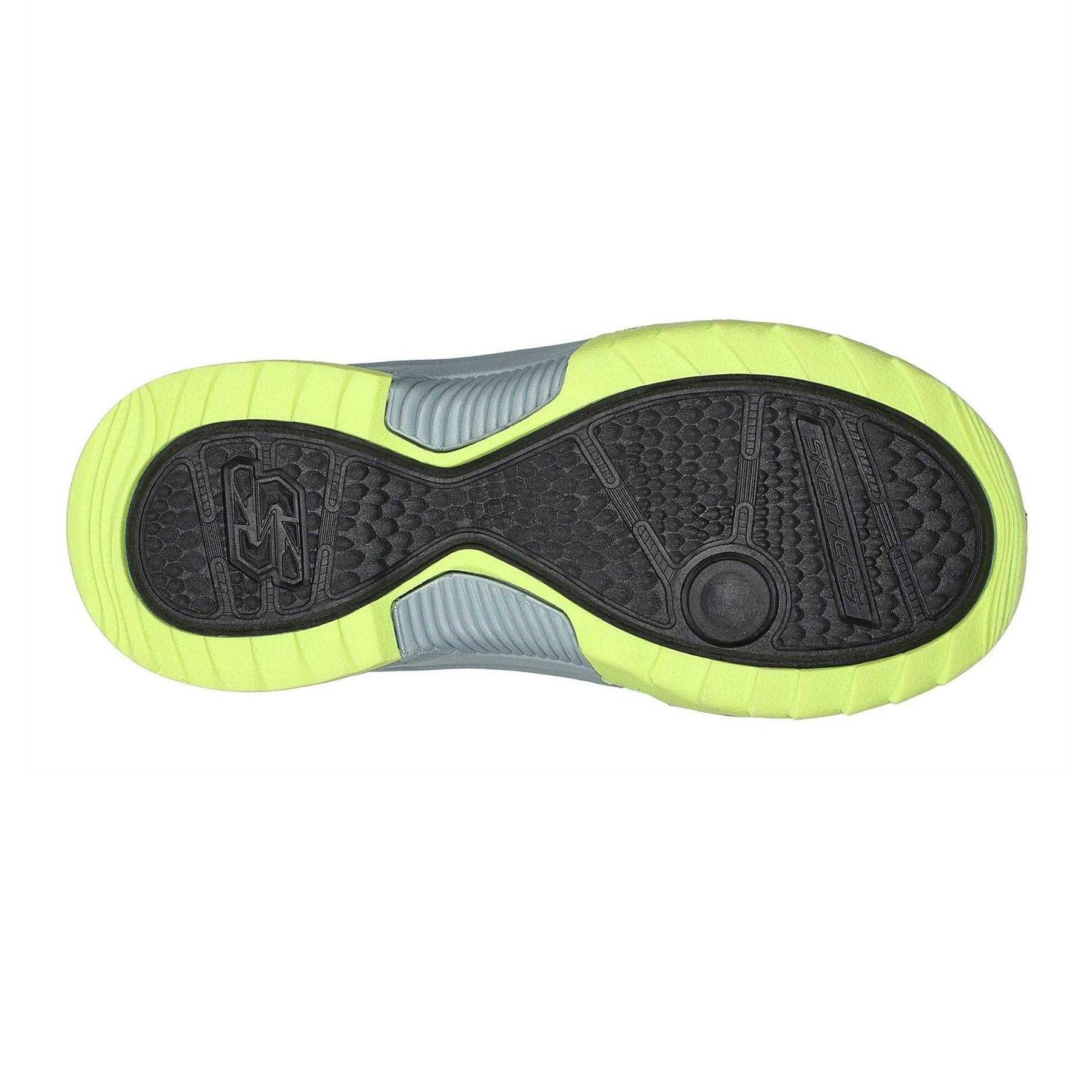 Black-Blue-Lime - Lifestyle - Skechers Childrens-Kids Whipsaw Flat Shoes