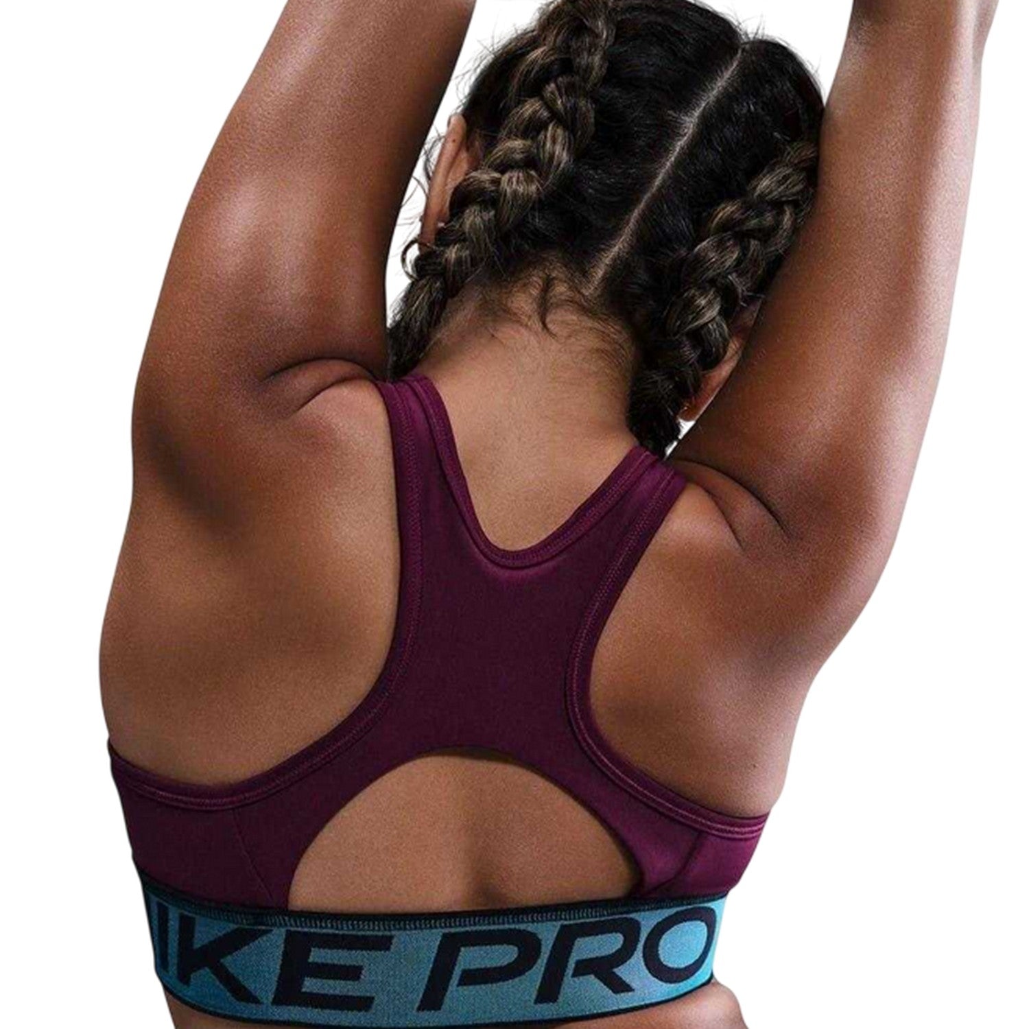 Bordeaux - Lifestyle - Nike Girls Pro Swoosh Snug Fit Sports Bra