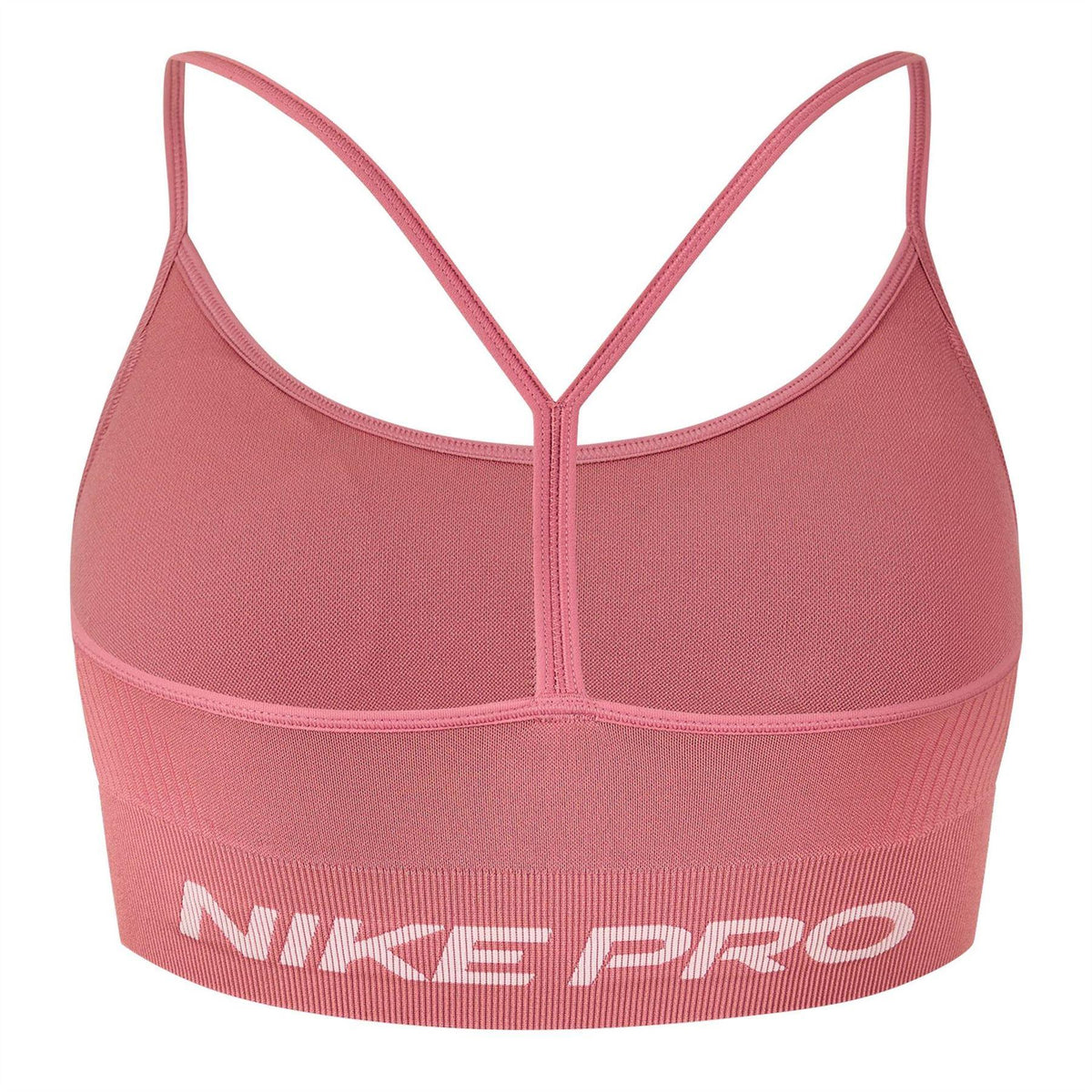 Peony - Front - Nike Womens-Ladies Pro Padded Seamless Sports Bra