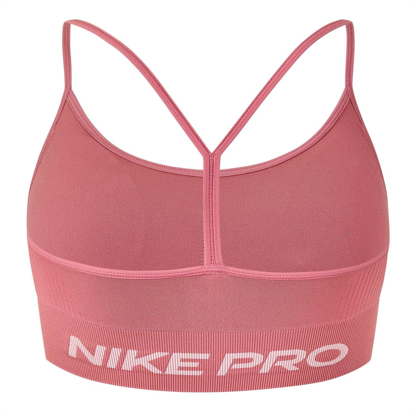 Peony - Front - Nike Womens-Ladies Pro Padded Seamless Sports Bra