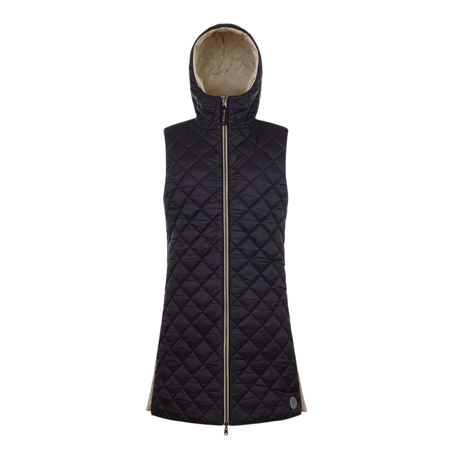 Brown Rice - Lifestyle - Museum Womens-Ladies Hooded Reversible Gilet