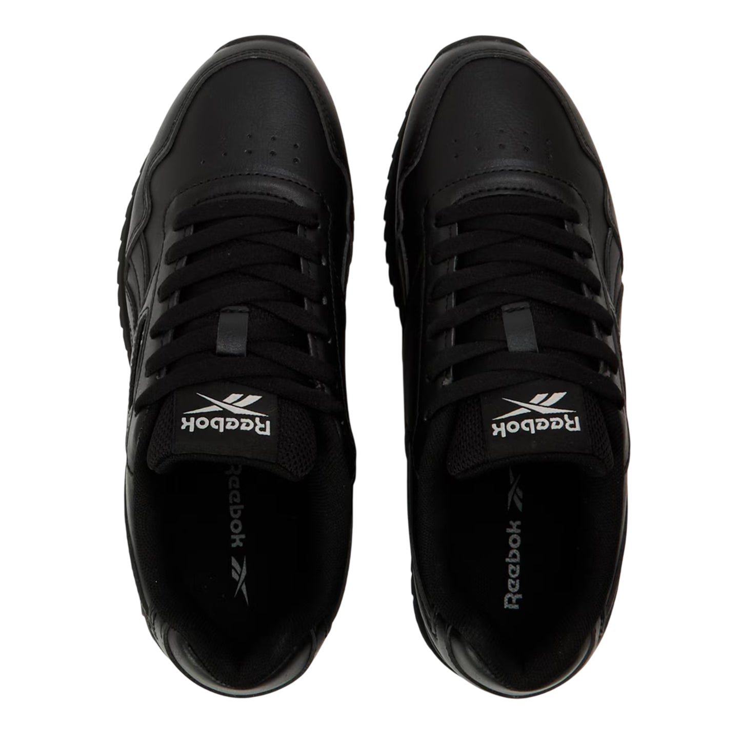 Triple Black - Lifestyle - Reebok Childrens-Kids Glideripclip Vegan Leather Trainers