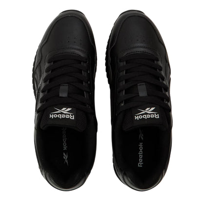 Triple Black - Lifestyle - Reebok Childrens-Kids Glideripclip Vegan Leather Trainers