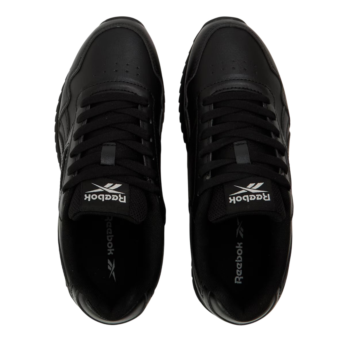 Triple Black - Lifestyle - Reebok Childrens-Kids Glideripclip Vegan Leather Trainers