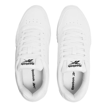 White - Lifestyle - Reebok Childrens-Kids Glideripclip Vegan Leather Trainers
