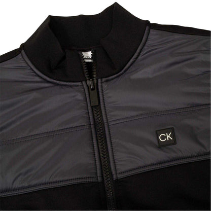 Black - Side - Calvin Klein Mens Performance Hybrid Golf Gilet