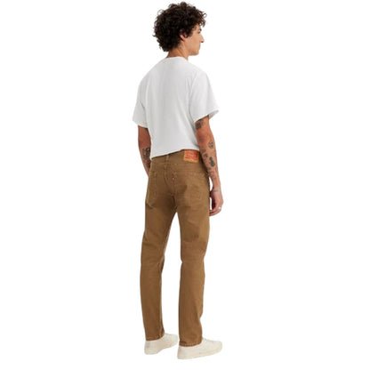 Otter - Back - Levis Mens 502 Sky Denim 5 Pockets Tapered Jeans