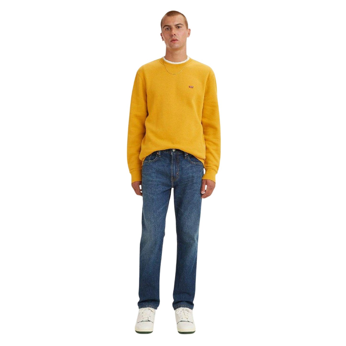 Sunset Down - Lifestyle - Levis Mens 502 Sky Denim 5 Pockets Tapered Jeans