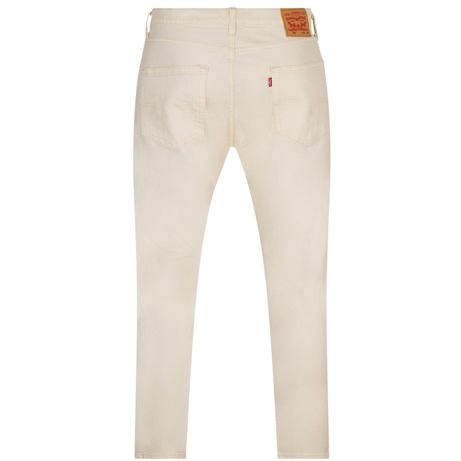 Blank Pages - Back - Levis Mens 502 Sky Denim 5 Pockets Tapered Jeans