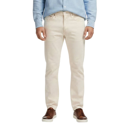 Blank Pages - Side - Levis Mens 502 Sky Denim 5 Pockets Tapered Jeans