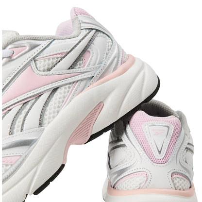 White-Silver-Berry - Side - Reebok Womens-Ladies Belwave Trainers