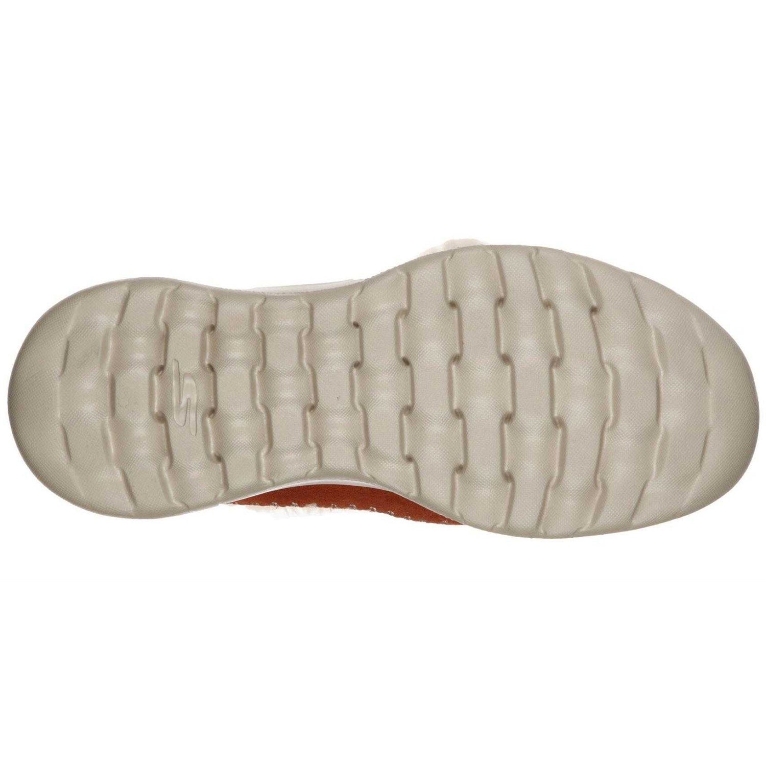 Rust - Lifestyle - Skechers Womens-Ladies On The Go Joy Suede Winter Boots