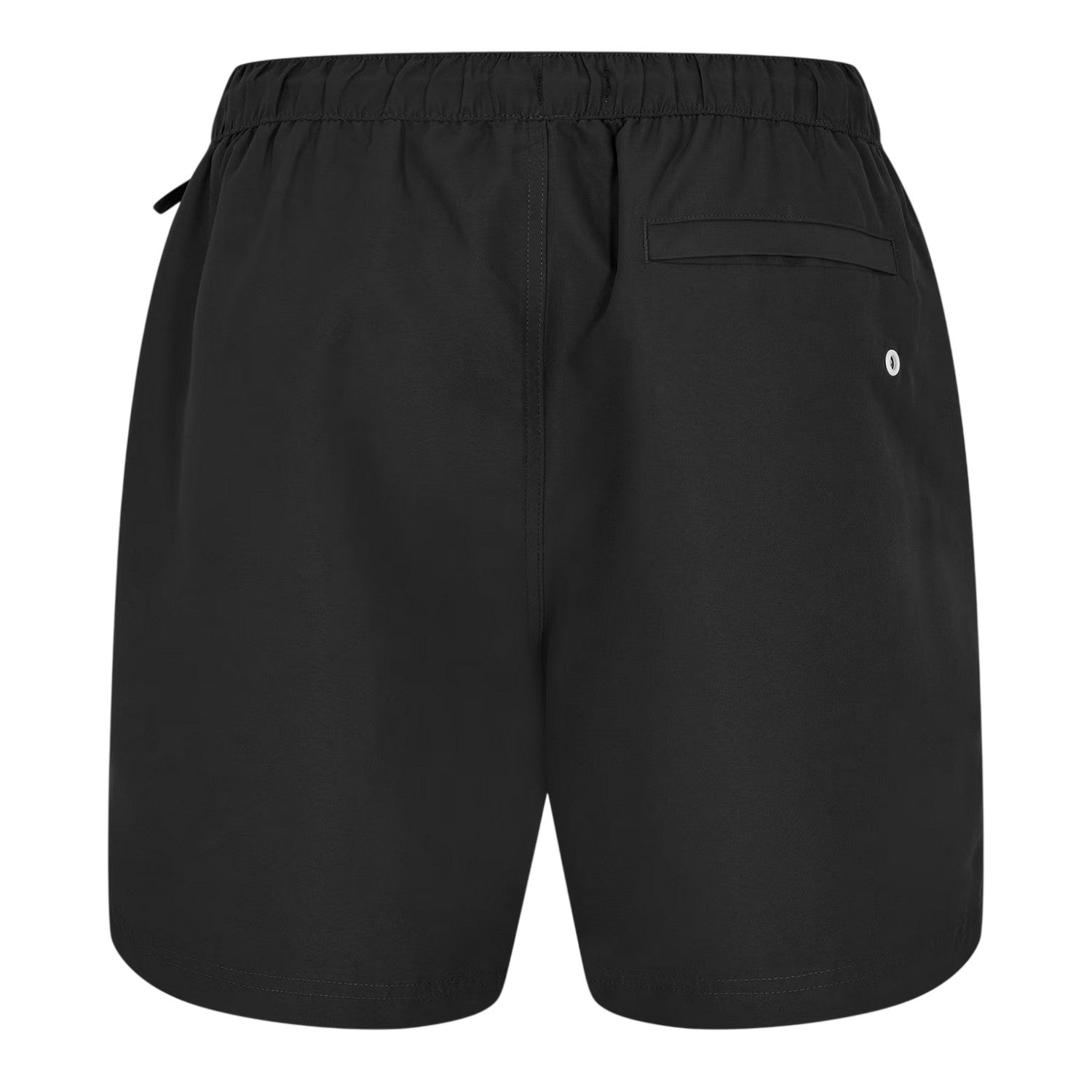 True Black - Back - Original Penguin Mens Logo Swim Shorts