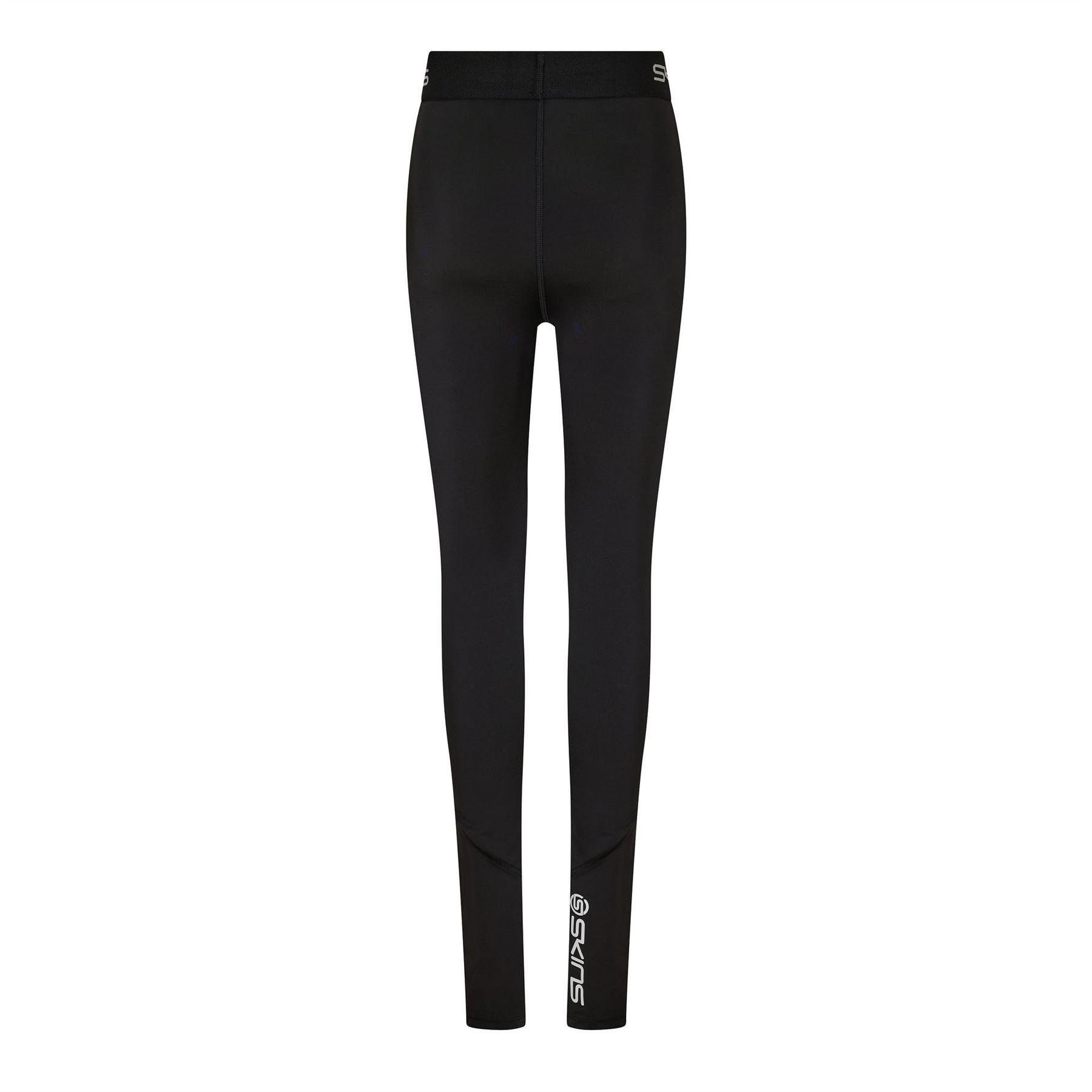 Black - Back - Skins Mens Series-1 Performance Leggings