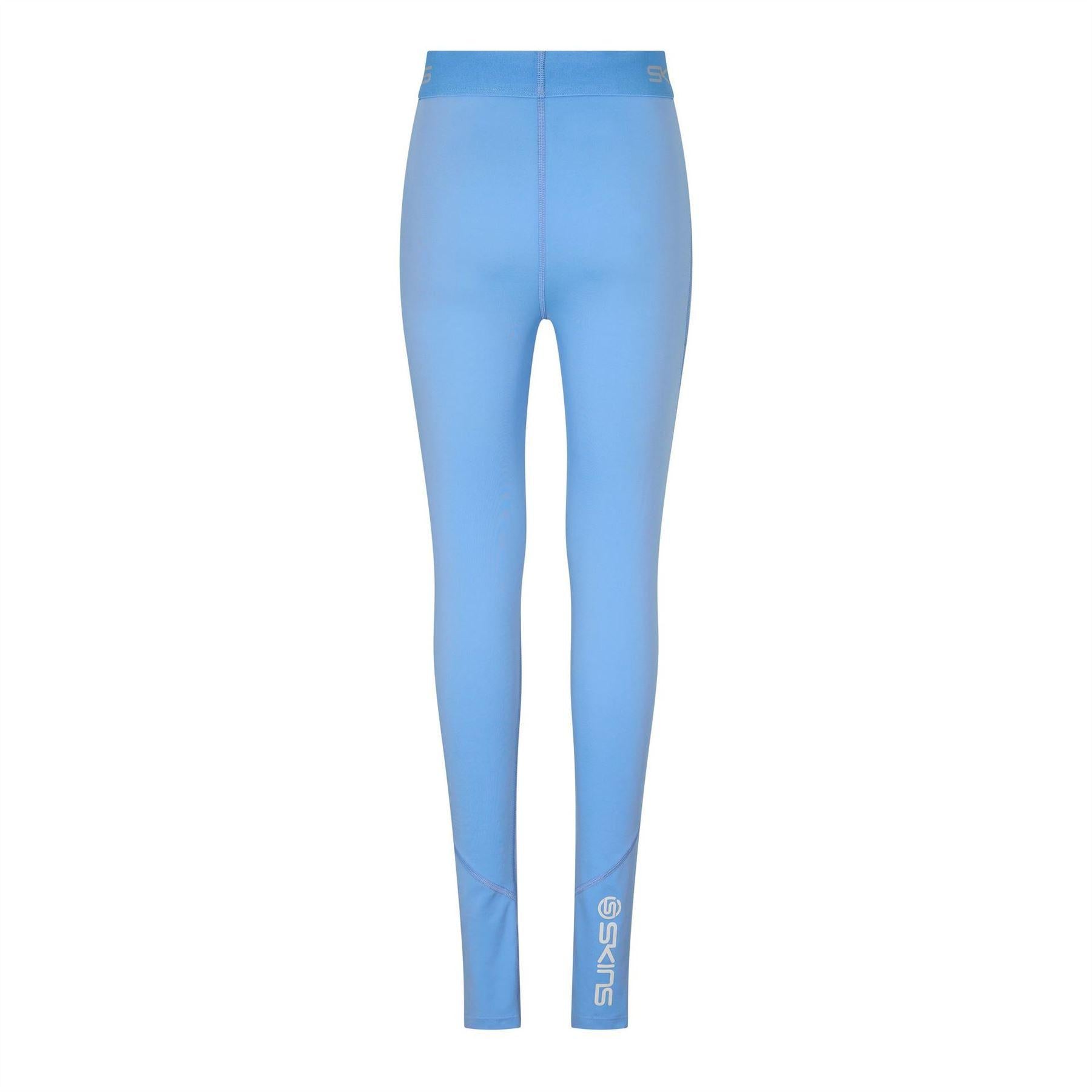 Blue - Back - Skins Mens Series-1 Performance Leggings