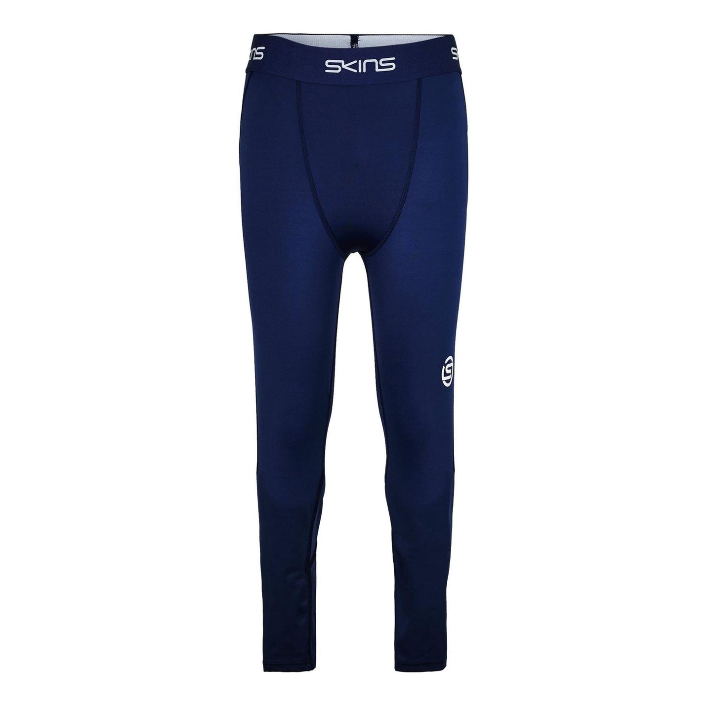 Blue-White - Front - Skins Mens Series-1 Performance Leggings