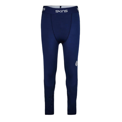 Blue-White - Front - Skins Mens Series-1 Performance Leggings