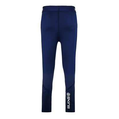 Blue-White - Back - Skins Mens Series-1 Performance Leggings