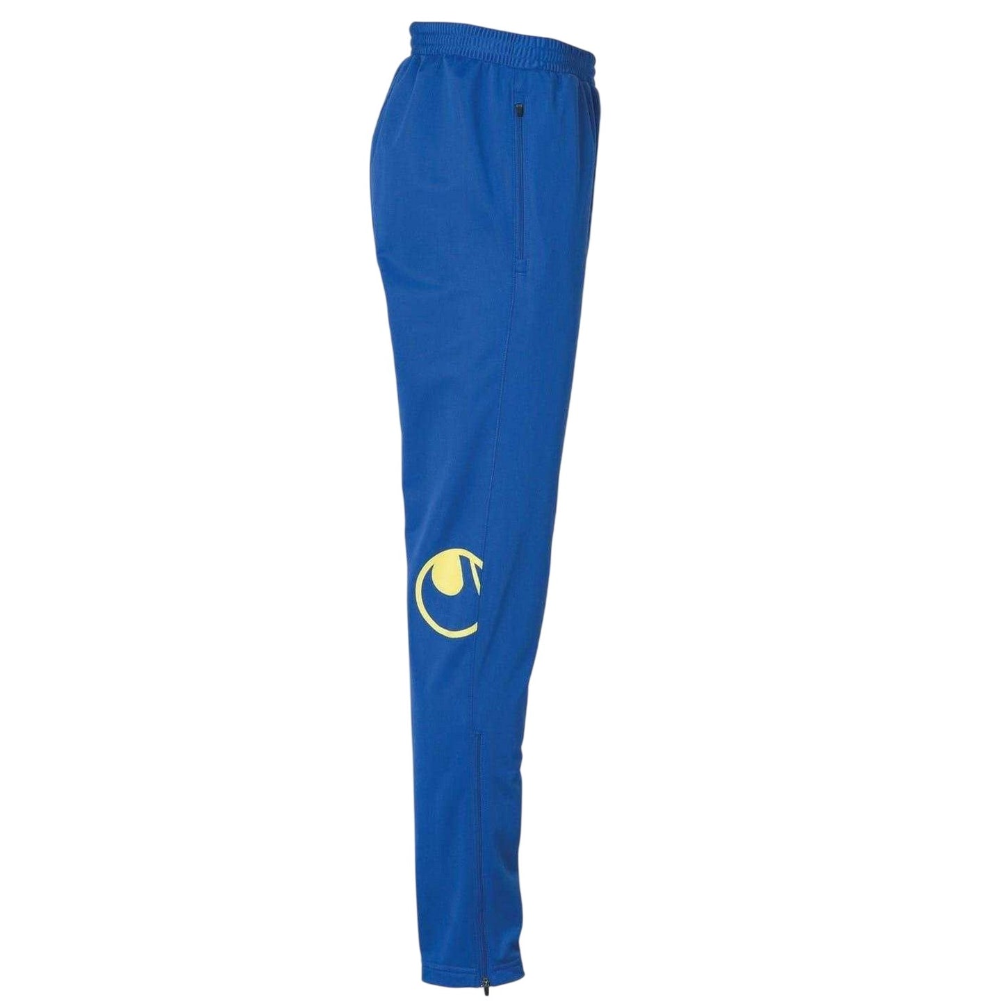 Blue-Lime - Side - UHL Sport Mens Score Slim Trousers